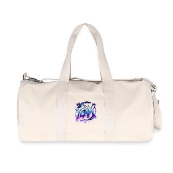 Team - Recycelte Canvas-Sporttasche von Stanley/Stella - Naturweiß - Vorne
