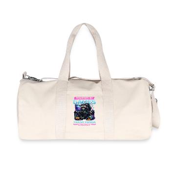 Gamer Gaming Cat Video Game - Recycelte Canvas-Sporttasche von Stanley/Stella - Naturweiß - Vorne