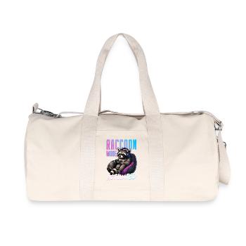 Gamer Gaming Cat Video Game - Recycelte Canvas-Sporttasche von Stanley/Stella - Naturweiß - Vorne