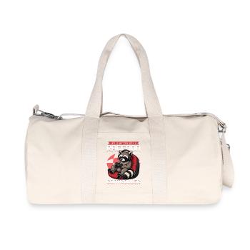 Gamer Gaming Cat Video Game - Recycelte Canvas-Sporttasche von Stanley/Stella - Naturweiß - Vorne