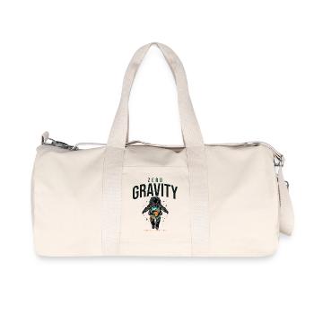 Astronautes en apesanteur terrestre Espace - Sac de sport en toile recyclée Stanley/Stella - blanc naturel - Devant