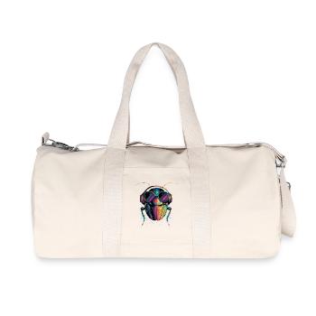 Kakerlake Küchenschabe Insekten Schabe Kakerlaken - Recycelte Canvas-Sporttasche von Stanley/Stella - Naturweiß - Vorne