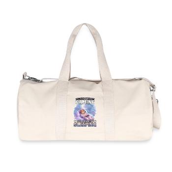 Weekend Gaming Schlafmodus Faultier - Recycelte Canvas-Sporttasche von Stanley/Stella - Naturweiß - Vorne