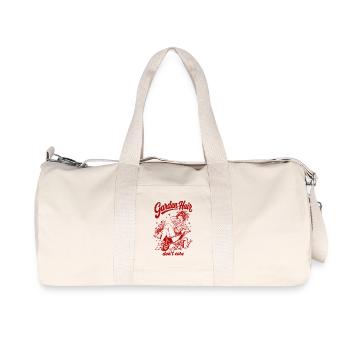 Stadtgärtner-Garten-Haare kümmern sich nicht um - Recycelte Canvas-Sporttasche von Stanley/Stella - Naturweiß - Vorne