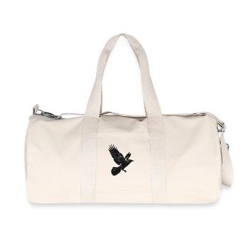 Crow - Recycled Canvas Sports Bag by Stanley/Stella - natural - Front