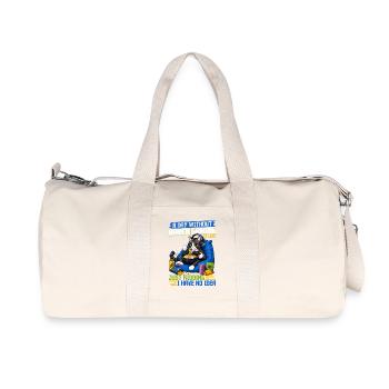 Gamer Gaming Cat Ramen Video Game - Recycled Canvas Sports Bag by Stanley/Stella - natural - Front