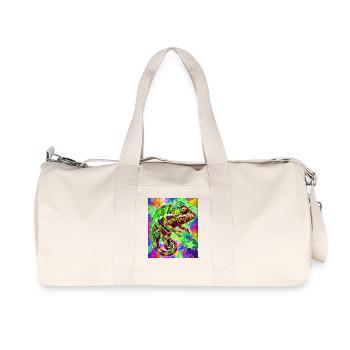 chameleon - Recycled Canvas Sports Bag by Stanley/Stella - natural - Front