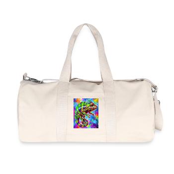 chameleon - Recycled Canvas Sports Bag by Stanley/Stella - natural - Front