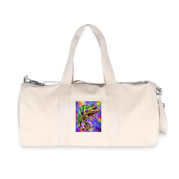 chameleon - Recycled Canvas Sports Bag by Stanley/Stella - natural - Front