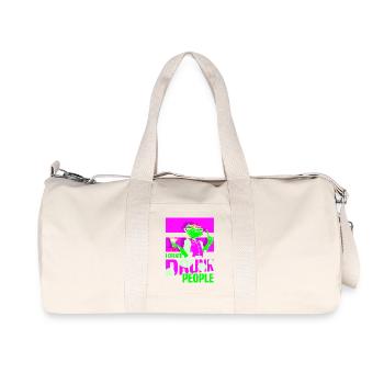 Kellner Barkeeper Ober Bar Bartender barchef - Recycelte Canvas-Sporttasche von Stanley/Stella - Naturweiß - Vorne