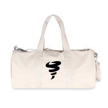 tornade - Sac de sport en toile recyclée Stanley/Stella - blanc naturel - Devant