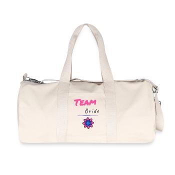 EVJF. MARIEE. TEAM. TEAM MARIEE. FUTURE MARIEE - Sac de sport en toile recyclée Stanley/Stella - blanc naturel - Devant