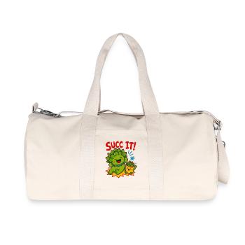 Le jardinage urbain succ, cultivez vous-même - Sac de sport en toile recyclée Stanley/Stella - blanc naturel - Devant