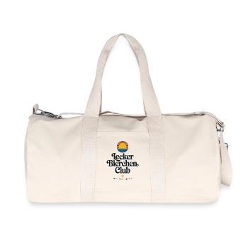 Lecker Bierchen Club Bier Spruch JGA Malle Bier - Sac de sport en toile recyclée Stanley/Stella - blanc naturel - Devant
