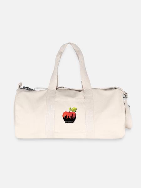 BIG APPLE - Recycelte Canvas-Sporttasche von Stanley/Stella - Naturweiß