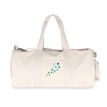 Shooting star - Recycled Canvas Sports Bag by Stanley/Stella - natural - Front