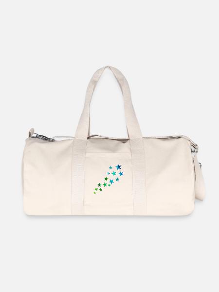 Sternschnuppe - Recycelte Canvas-Sporttasche von Stanley/Stella - Naturweiß