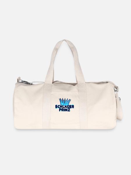 Schlager Prinz Schlagerprinz Volksmusik Statement - Recycelte Canvas-Sporttasche von Stanley/Stella - Naturweiß