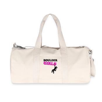 Bouldering Escalade Alpinisme Boulder Sports de montagne - Sac de sport en toile recyclée Stanley/Stella - blanc naturel - Devant