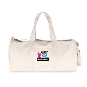 Bachelor Bachelor drôle polterabend - Sac de sport en toile recyclée Stanley/Stella - blanc naturel - Devant