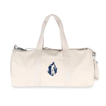 Cycliste - Vélo - Sac de sport en toile recyclée Stanley/Stella - blanc naturel - Devant