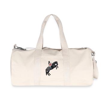 Knightly Steed Broom - Recycled Canvas Sports Bag by Stanley/Stella - natural - Front
