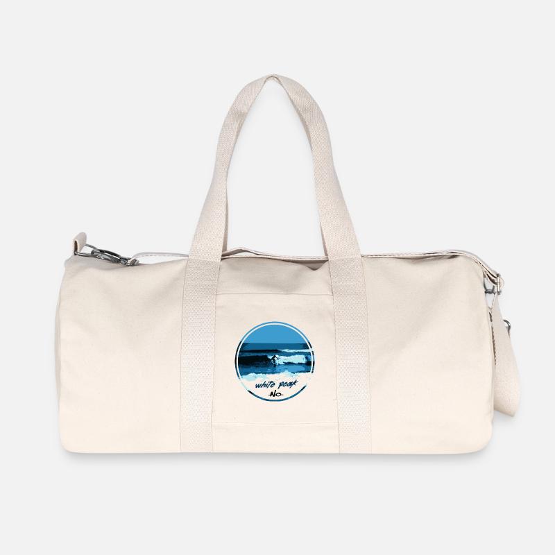 Weißer Peak - Recycelte Canvas-Sporttasche von Stanley/Stella - Naturweiß