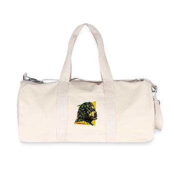 Jamaïque Reggae Rasta Rastafarian Music Reggaeton Jah - Sac de sport en toile recyclée Stanley/Stella - blanc naturel - Devant