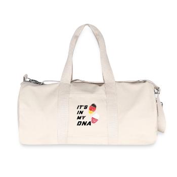 C’est dans mon ADN Allemagne et Pologne - Sac de sport en toile recyclée Stanley/Stella - blanc naturel - Devant