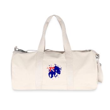 australie Pepigo - Sac de sport en toile recyclée Stanley/Stella - blanc naturel - Devant