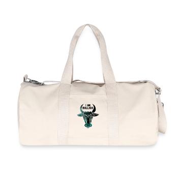 I'm bullish stock market shares gift - Recycled Canvas Sports Bag by Stanley/Stella - natural - Front