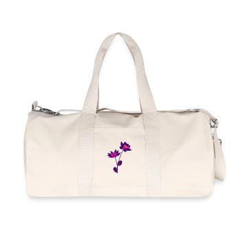Flower - Recycled Canvas Sports Bag by Stanley/Stella - natural - Front