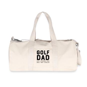 Golf - Recycelte Canvas-Sporttasche von Stanley/Stella - Naturweiß - Vorne