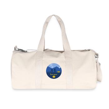 Buen Camino Santiago Homme et Femme - Sac de sport en toile recyclée Stanley/Stella - blanc naturel - Devant