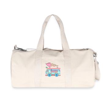 Crème glacée Sweets Kids - Sac de sport en toile recyclée Stanley/Stella - blanc naturel - Devant