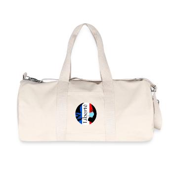 Liberté - Sac de sport en toile recyclée Stanley/Stella - blanc naturel - Devant