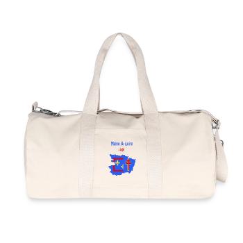 Maine & loire - Recycled Canvas Sports Bag by Stanley/Stella - natural - Front