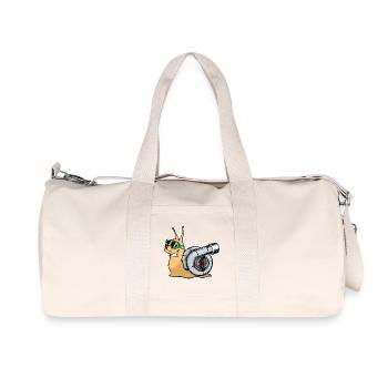Cool Voiture Turbocompresseur Amateurs de voitures Automobilistes - Sac de sport en toile recyclée Stanley/Stella - blanc naturel - Devant