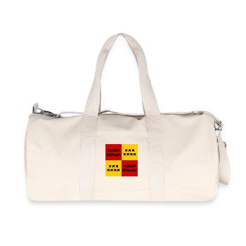 Der Siebenbürger - Recycelte Canvas-Sporttasche von Stanley/Stella - Naturweiß - Vorne