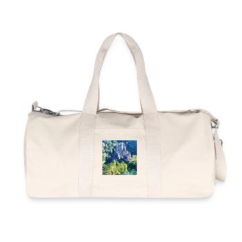 Waldschloss im Grünen - Recycelte Canvas-Sporttasche von Stanley/Stella - Naturweiß - Vorne