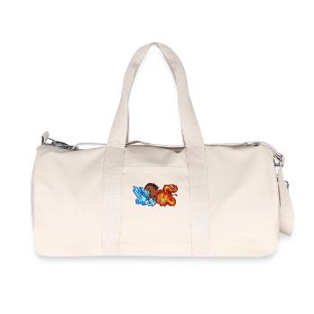 Cool Pferde Islandpferde Pferdeliebe Galopp - Recycelte Canvas-Sporttasche von Stanley/Stella - Naturweiß - Vorne