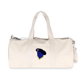 Chasseur Alpin-Diable Bleu-Armée Française - Sac de sport en toile recyclée Stanley/Stella - blanc naturel - Devant