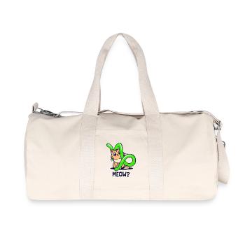 Aberglaube Horoskop Steinbock Tierkreiszeichen - Recycelte Canvas-Sporttasche von Stanley/Stella - Naturweiß - Vorne