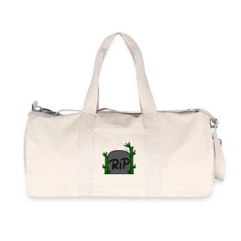 Rip ! By Pousse2Bambou ! - Sac de sport en toile recyclée Stanley/Stella - blanc naturel - Devant