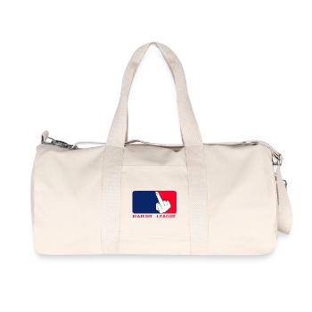 Majeur league - Sac de sport en toile recyclée Stanley/Stella - blanc naturel - Devant
