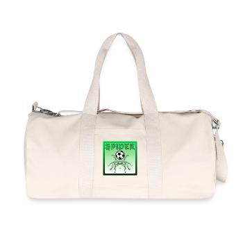Araignée FOOTBALL - LINE ART ANIMAUX - Sac de sport en toile recyclée Stanley/Stella - blanc naturel - Devant