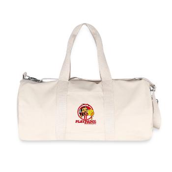 Ape Padel Exklusiv - Recycelte Canvas-Sporttasche von Stanley/Stella - Naturweiß - Vorne