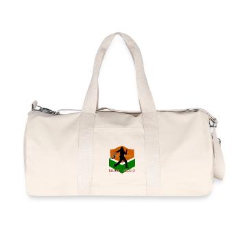 Basque pelota - Recycled Canvas Sports Bag by Stanley/Stella - natural - Front