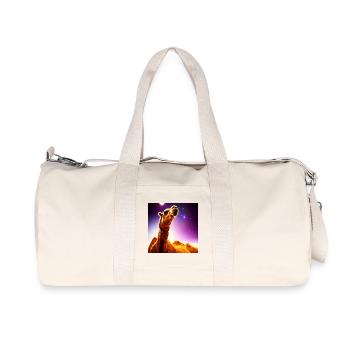 Dromedary Camel - Navire du désert - Sac de sport en toile recyclée Stanley/Stella - blanc naturel - Devant