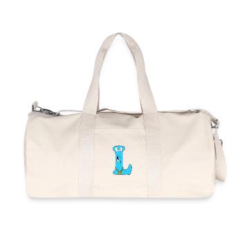 L - Recycled Canvas Sports Bag by Stanley/Stella - natural - Front